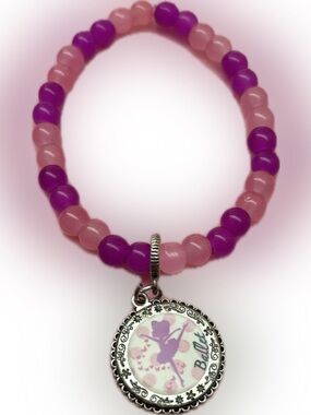 Team ballet 🩰 handcrafted bracelet by me 💓💜